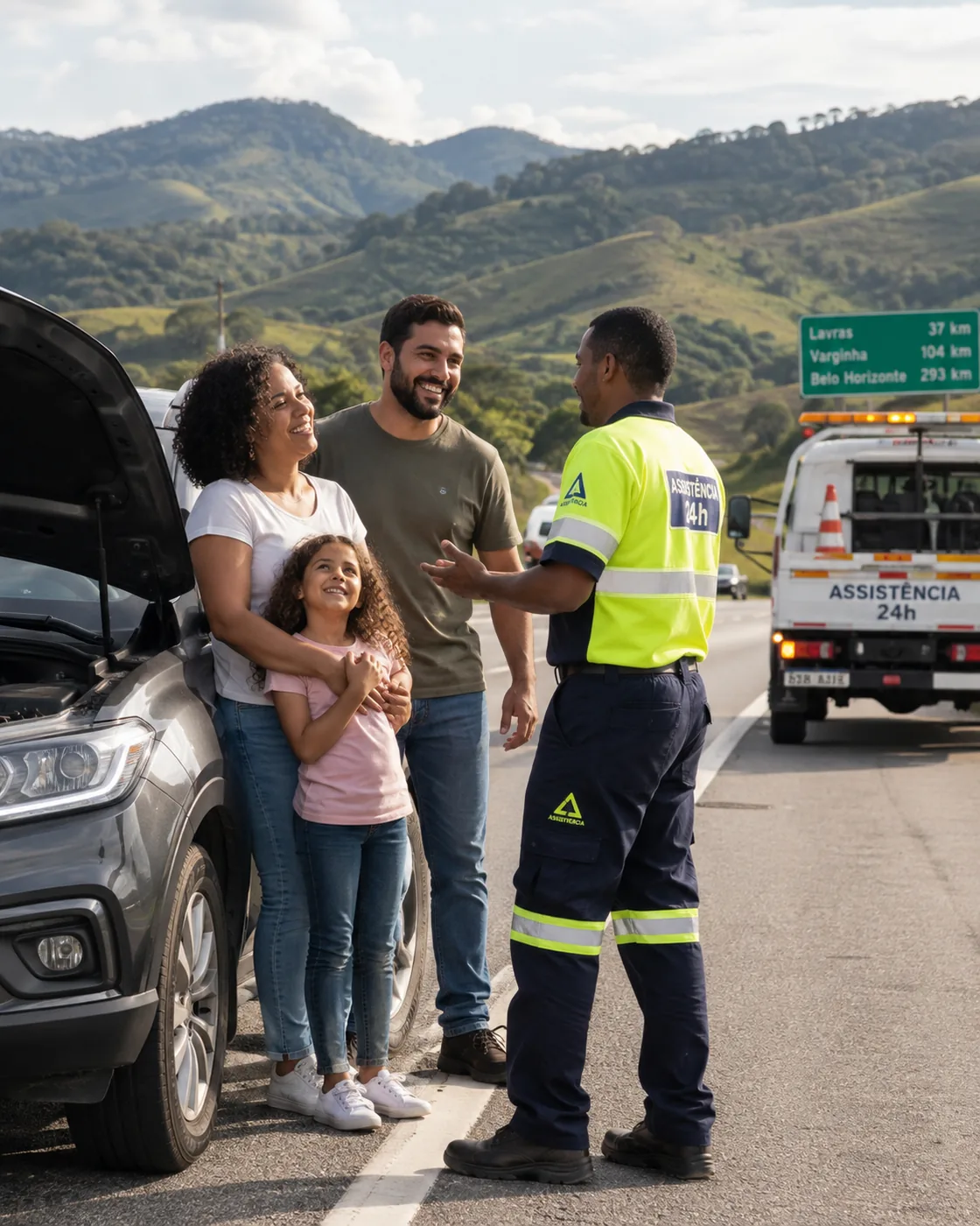 Assistência ao veículo em estrada